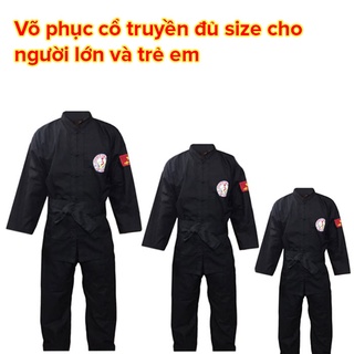 Võ phục cổ truyền Việt Nam ✅ Trang phục võ thuật phong trào | Quần áo tập võ phổ thông