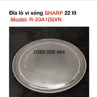 Đĩa quay lò vi sóng Sharp R23A1(S)VN- 22 lít chính hãng