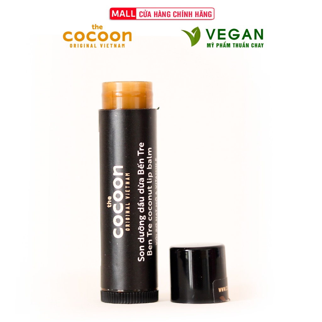 Son dưỡng môi dầu dừa bến tre the cocoon 5g