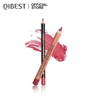 Set chì kẻ và son môi QIBEST L19012 dưỡng ẩm cao cấp 15 màu tùy chọn 20g