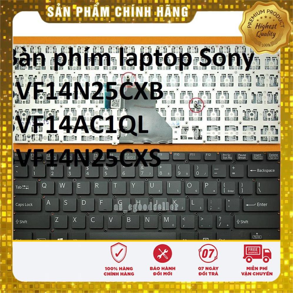 ⚡Bàn phím laptop Sony SVF14N25CXB SVF14AC1QL SVF14N25CXS