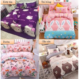 combo ga gối poly 1m6 hình tia sét