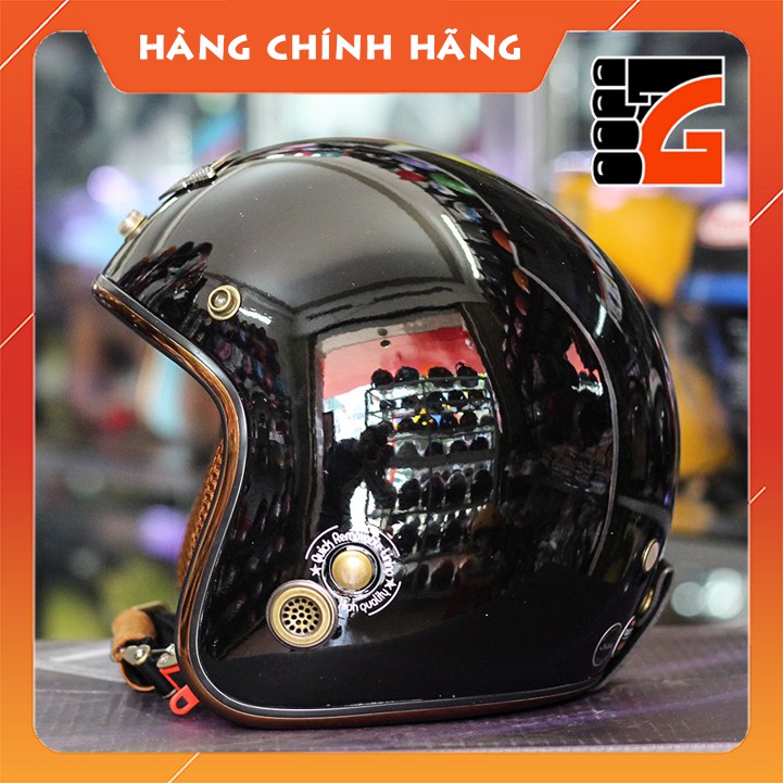 ✅GZ Bikershield Store - Mũ bảo hiểm 3/4 đầu NAPOLI SH Ruby - Hàng Chính hãng