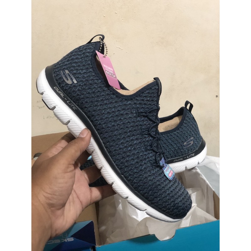 Skechers Vớ 70% Cotton Cho Nữ 12904 Nvy Free Sale