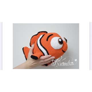 Cá Nemo bằng len dễ thương