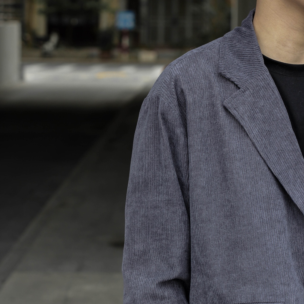 [HÀNG THIẾT KẾ] Áo Khoác Blazer Nhung Tăm Good GUY Blazer GUY's CLoset - Áo Blazer Vintage Chất liệu Nhung Tăm