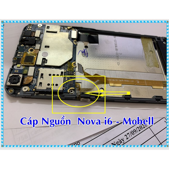 Cáp nguồn Nova i6 - Mobell