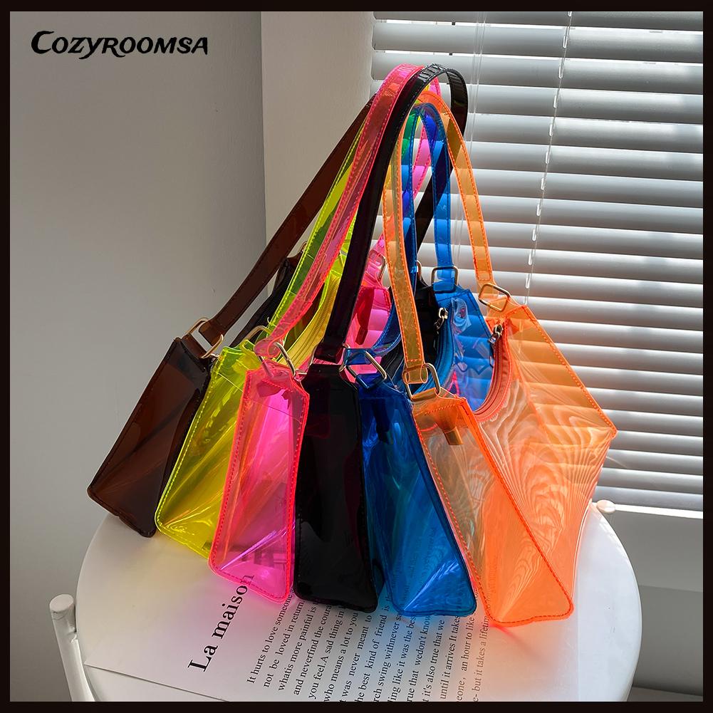 Túi xách trong suốt phong cách vintage cho nữ