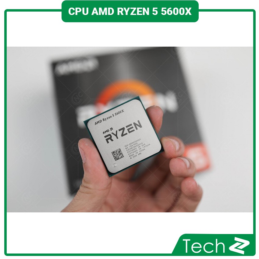 CPU AMD Ryzen 5 5600X (3.7 GHz Upto 4.6GHz / 35MB / 6 Cores, 12 Threads / 65W / Socket AM4) | BigBuy360 - bigbuy360.vn