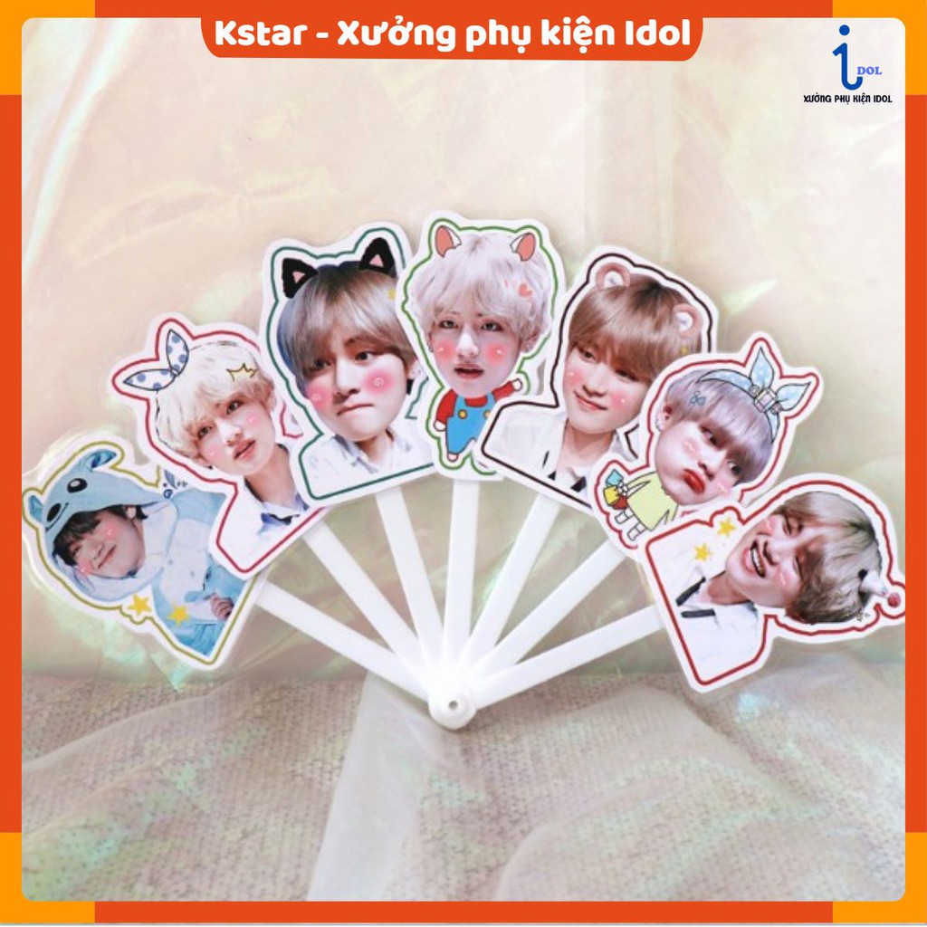 Quạt xòe đầu to thành viên Bangtan