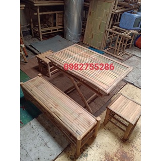 Bàn ghế tre , bàn ghế tre trúc, bàn ghế sân vườn.
