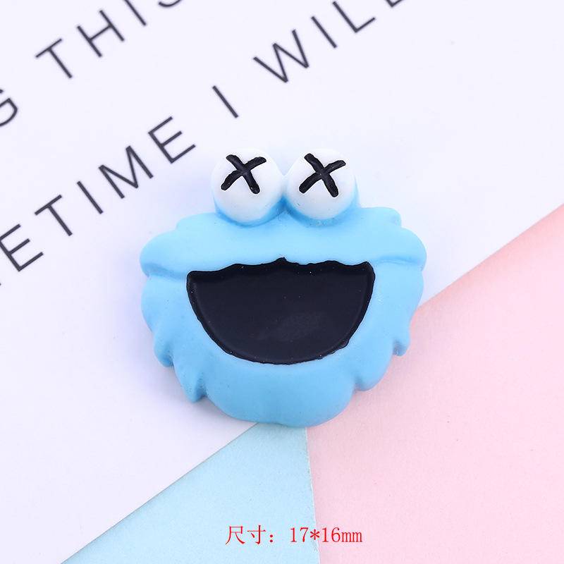Phụ Kiện Trang Trí Giày Hình Sesame Street Hoạt Hình DIY