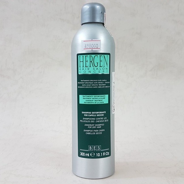 Dầu gội hạn chế gàu cho tóc khô Bes Hergen Antidandruff Shampoo 300ml