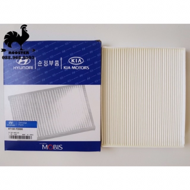 Lọc gió điều hòa, máy lạnh xe Elantra 2016-2019, Kia Cerato 2019