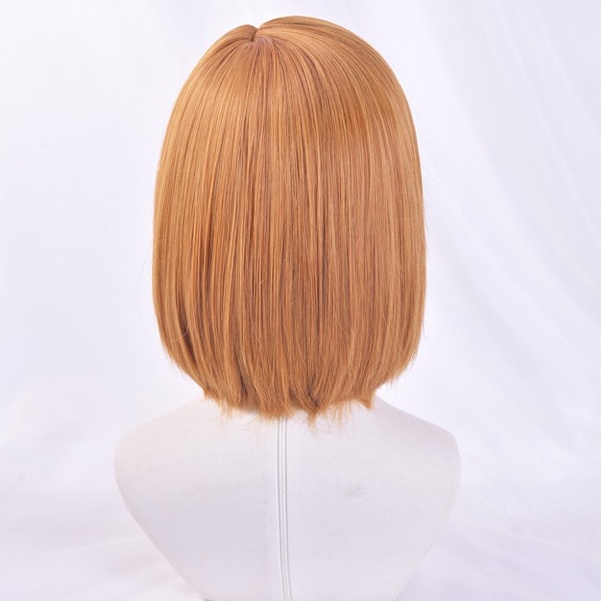 Wig/tóc giả cosplay Nobara Kugisaki màu cam nâu Jujutsu Kaisen Chú Thuật Hồi Chiến