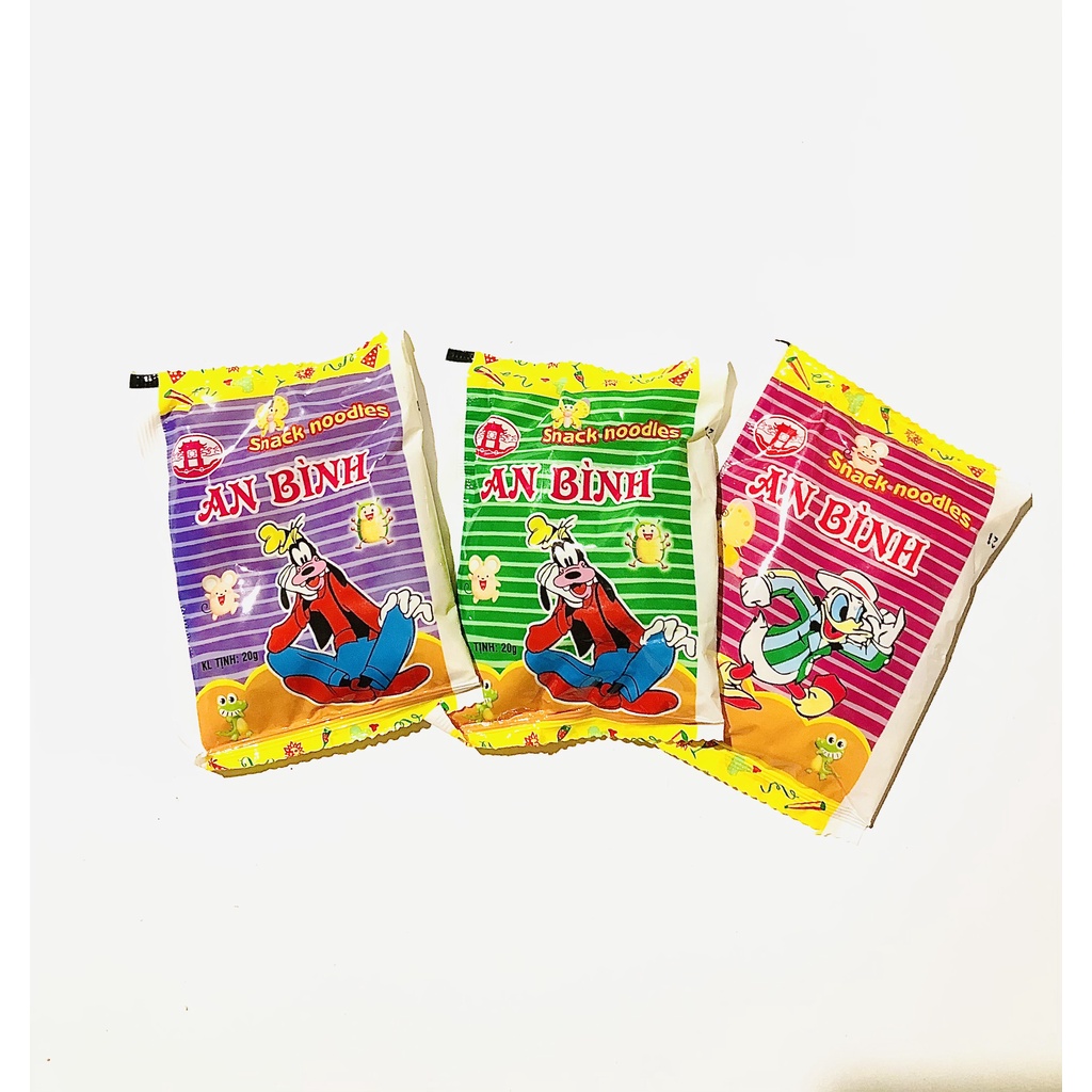 10 gói mì trẻ em An Bình, đồ ăn vặt tuổi thơ siêu hot