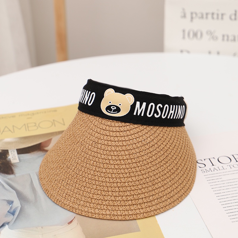 Mũ cói hở chóp thời trang mùa hè xinh xắn
