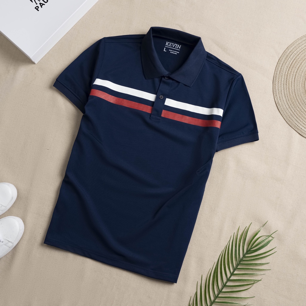 ÁO THUN POLO KEVIN NAM VẢI CÁ SẤU CO GIÃN 4 CHIỀU