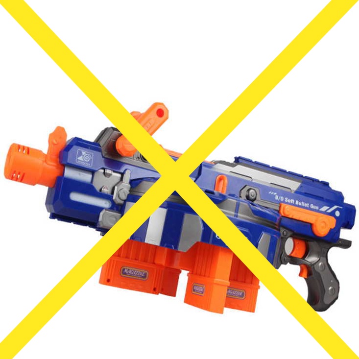ĐỒ CHƠI XỐP BLAZE GIOONGSN NHƯ NERF [ LOẠI TO ]