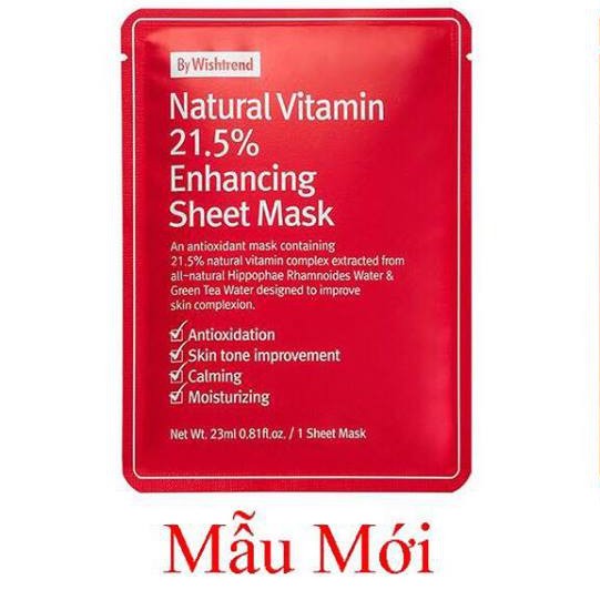 Mặt Nạ Giấy OST Natural Vitamin 21.5 Enhancing Sheet Mask