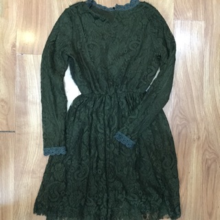 Combo 2 váy + áo da lộn 