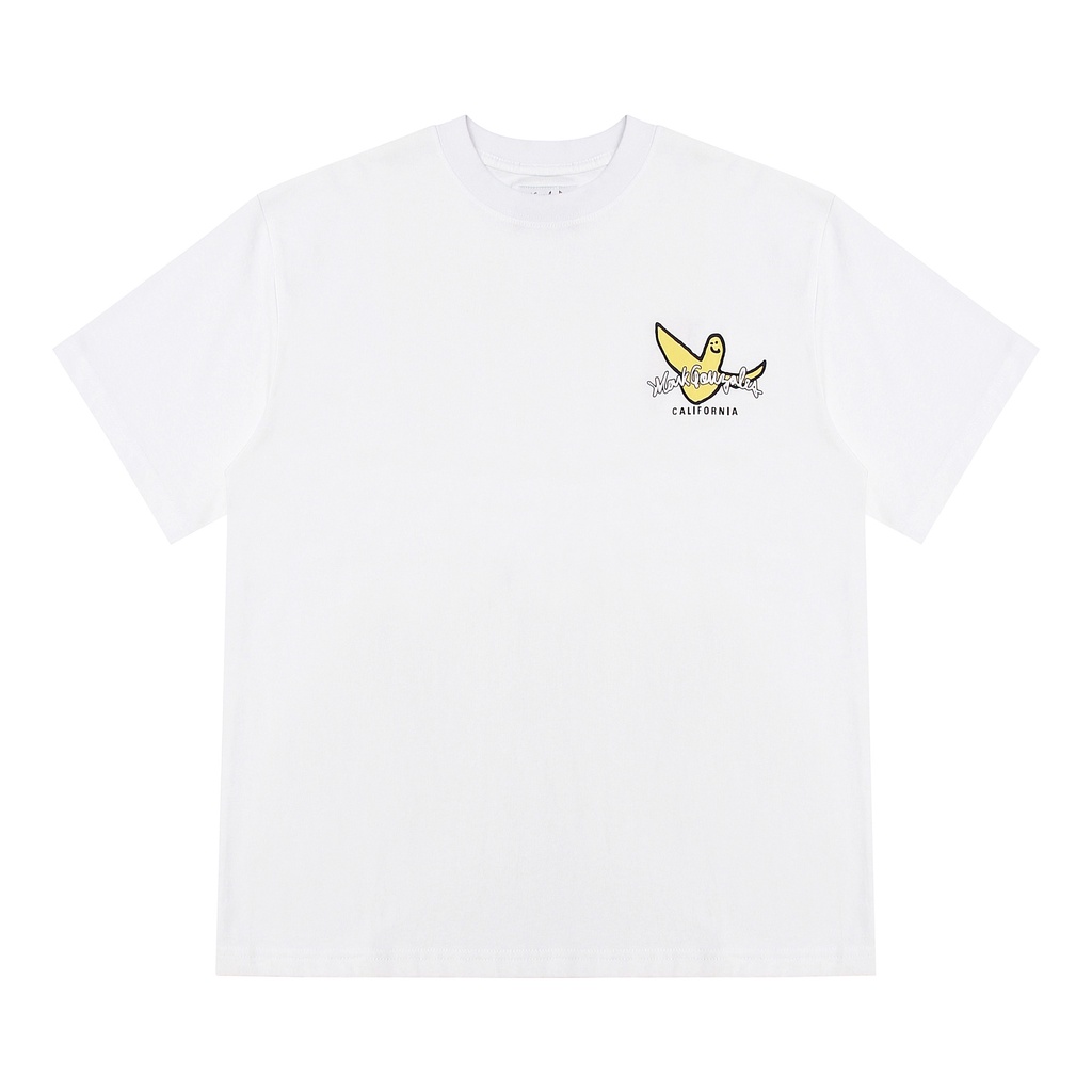 Áo thun WhatitisNt markgonzales CALIFORNIA - Trắng [ Xuất Hàn ]