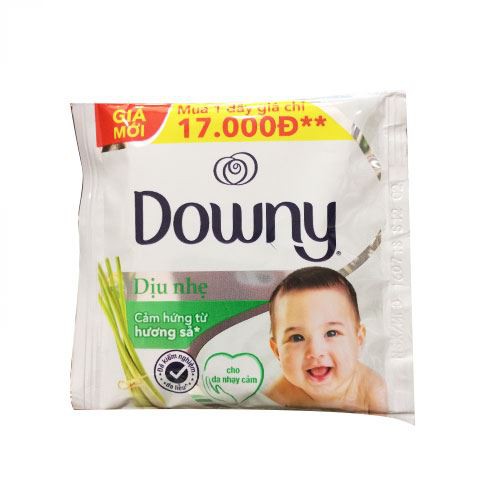 1 DÂY 10 gói nước xả vải Downy hương