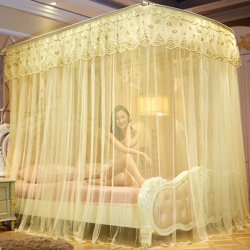 Mùng khung di động; Màn khung inox không khoan tường