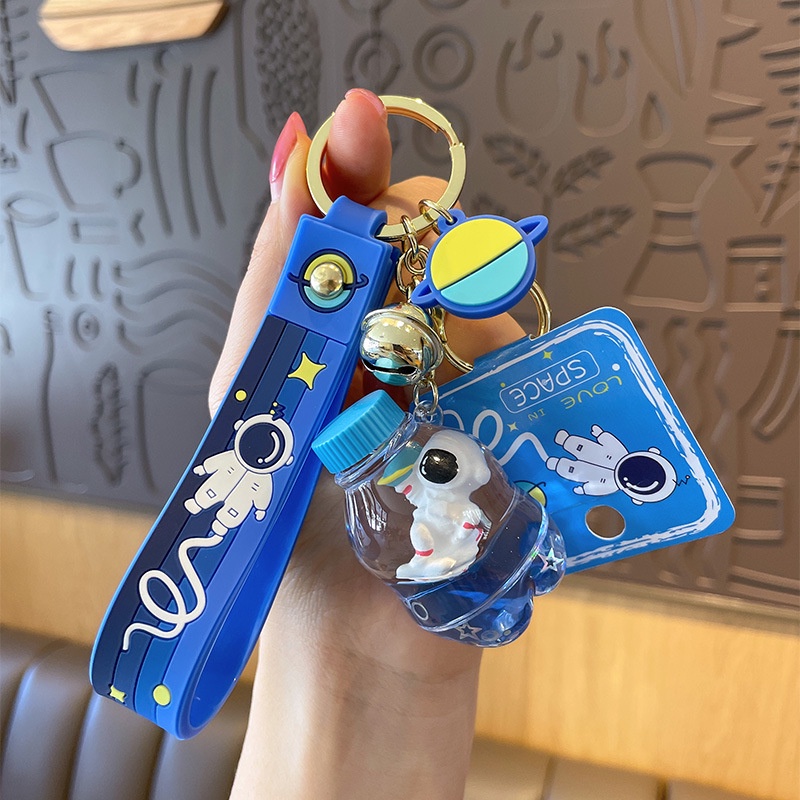 Móc Khóa Hình Phi Hành Gia Sáng Tạo Bằng Acrylic