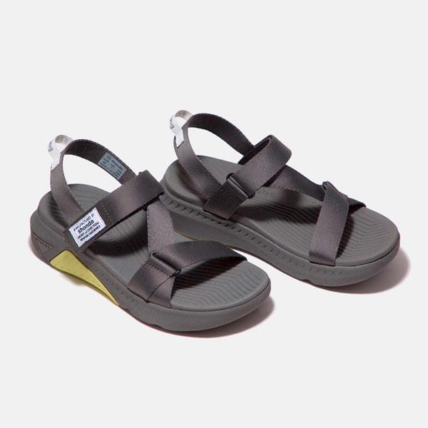 Sandals Shondo F7 Racing đế xám phối xanh dạ quai xám F7R2020