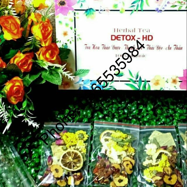 (DETOX) SET 30 GÓI TRÀ HOA QUẢ THẢO MỘC