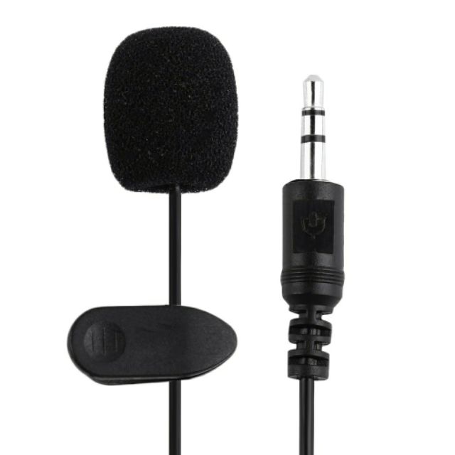Micro cài áo mini jack cắm 3.5mm