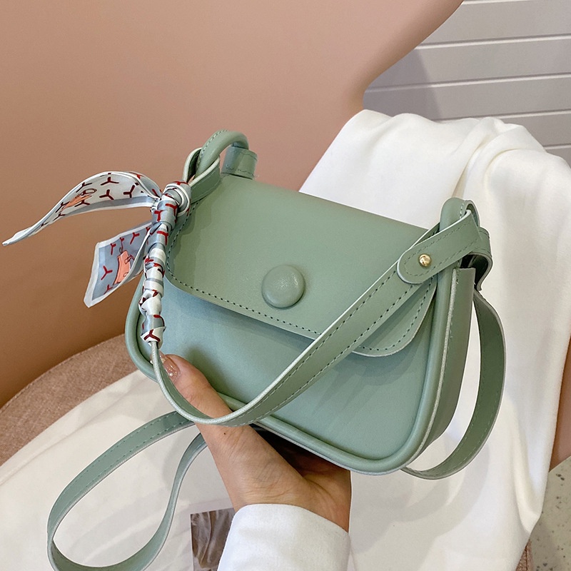 Túi xách IELGY đeo vai bằng lụa cỡ nhỏ đơn giản thời trang dành cho nữ