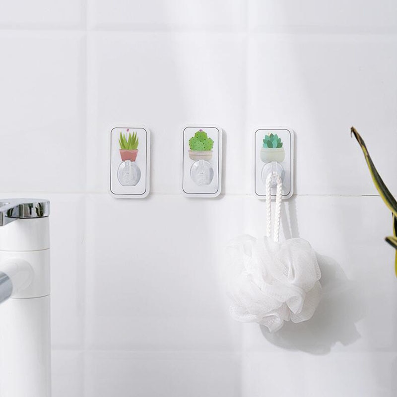 Móc Dán Tường Họa Tiết Cái Áo Hàng Dày Phong Cách - S7