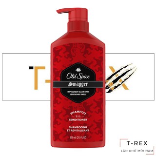 [FREESHIP] Dầu Gội Đầu 2 In 1 Old Spice Swagger 650ML (Dầu Gội Xả)