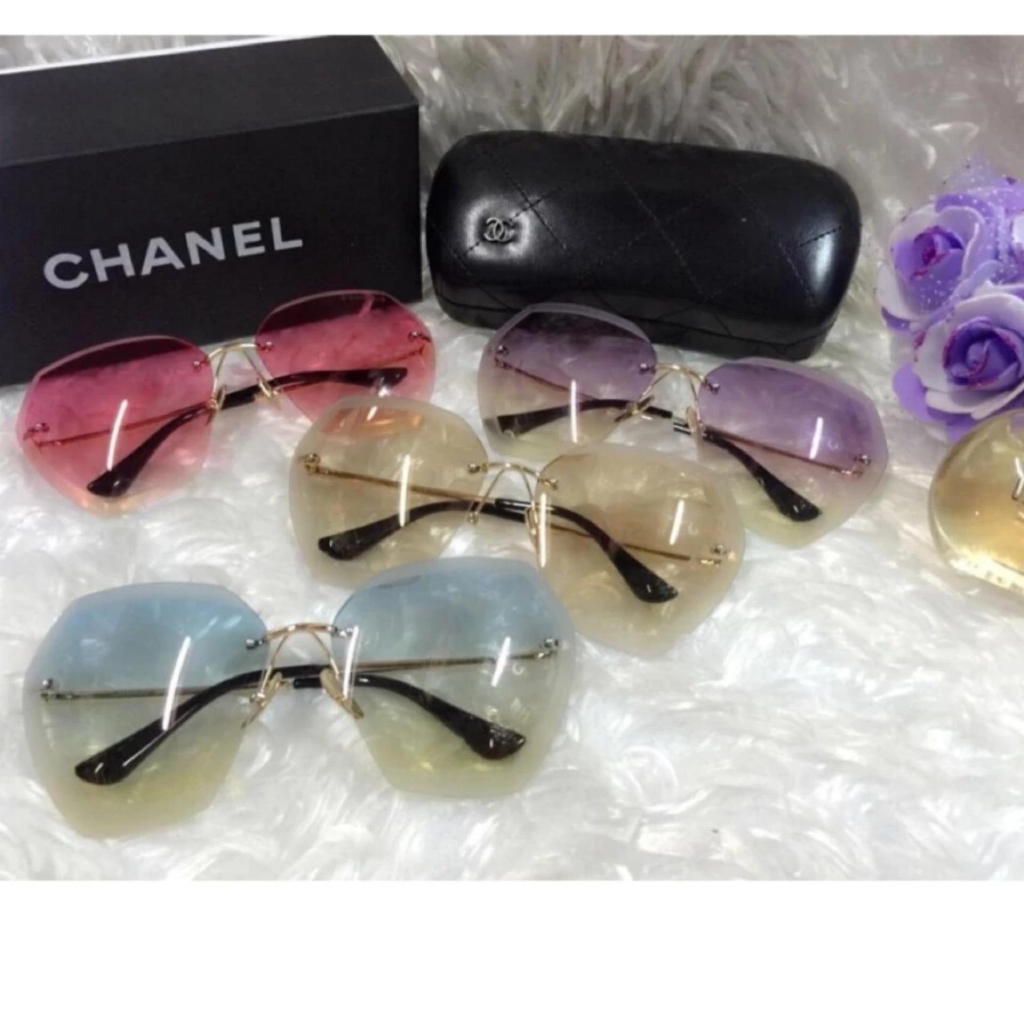 Kính mát Nữ mắt khoan ốc mới 169.0 (trà nhạt)