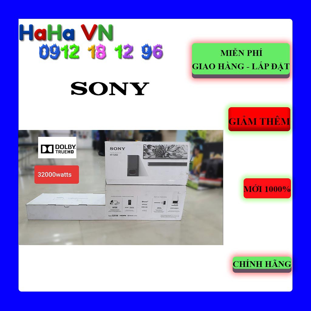 Loa thanh soundbar Sony HT-S350 2.1 320W