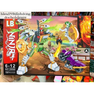 Lắp ráp xếp hình ninjago 568 : Người máy