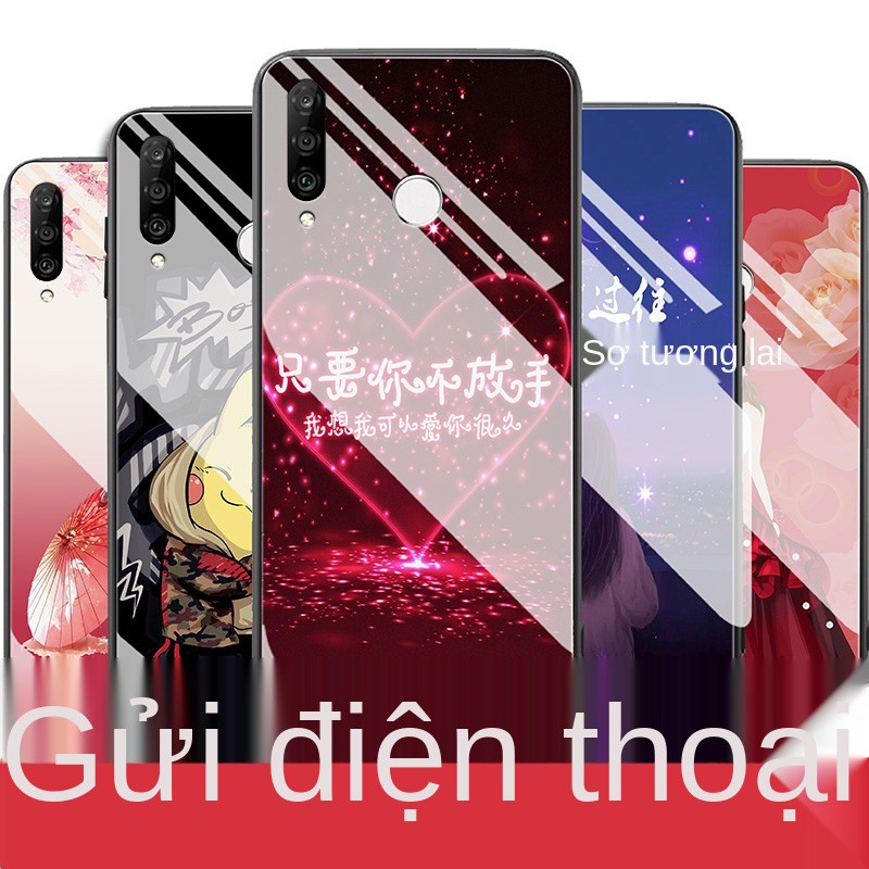 Ốp lưng điện thoại Huawei nova4e gương kính bảo vệ MAR-AL00 mẫu nữ chống rơi sáng tạo thời thượng hàng hiệu silicone