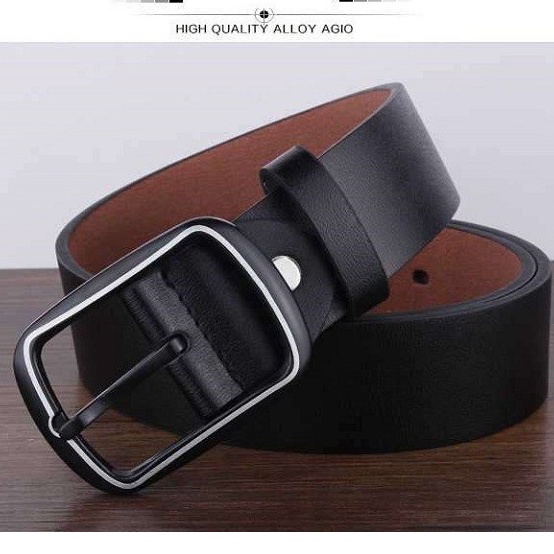 Thắt lưng nam chất liệu da cao cấp mặt kim, dây nịt nam phong cách thời trang sang trọng lịch sự
