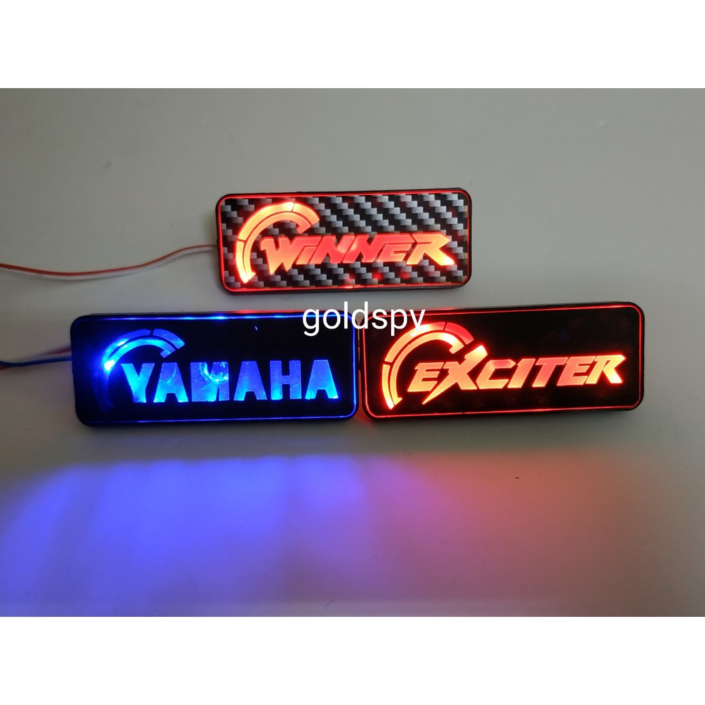 Đèn Led Logo - Tên Xe Winner Exciter ( giá 1 chiếc)