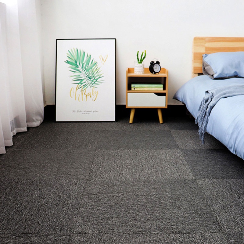 Thảm Lót Sàn Hình Vuông Mềm Mại Chống Trượt An Toàn Cho Phòng Ngủ / Văn Phòng