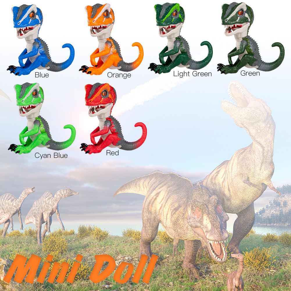 Fingertip Gesture Sensor Dinosaur Dolls Intelligent Electric Toy