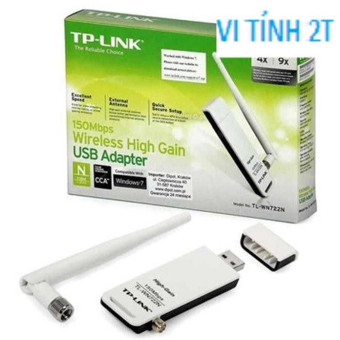 USB THU SÓNG WIFI TP-LINK 722N