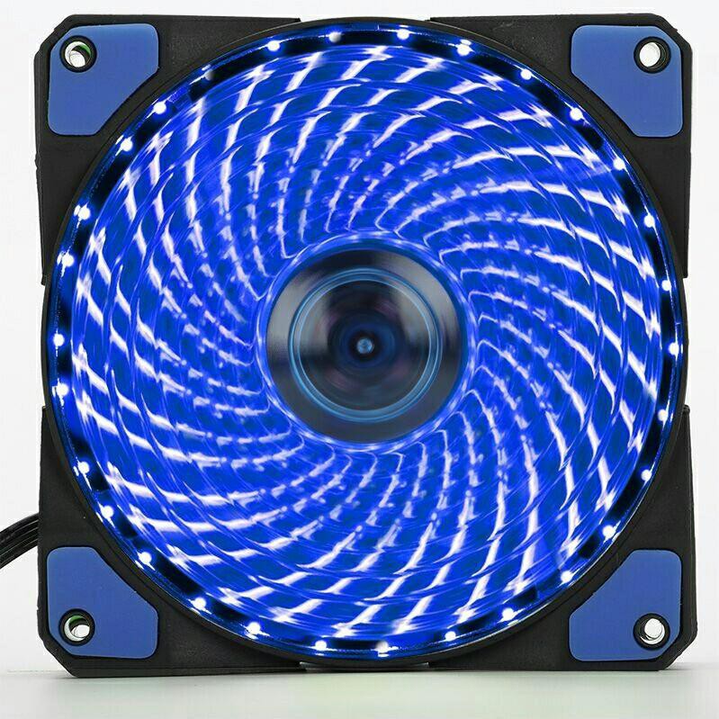 Fan hông Case 12*12cm 33 Led Blue