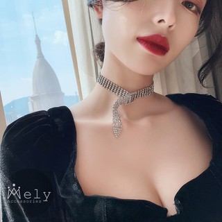 VÒNG CỔ CHOKER ĐÍNH ĐÁ - MELY 1021