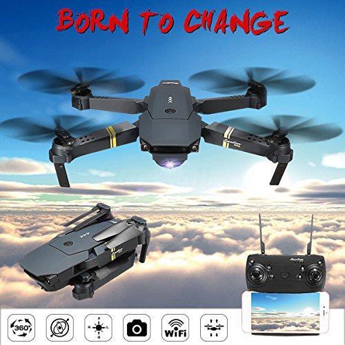 Máy bay Flycam mini Giá Rẻ E58 Pro 720P quay phim HD 2 CAMERA 2.4GHZ góc quay rộng, chống rung quang học