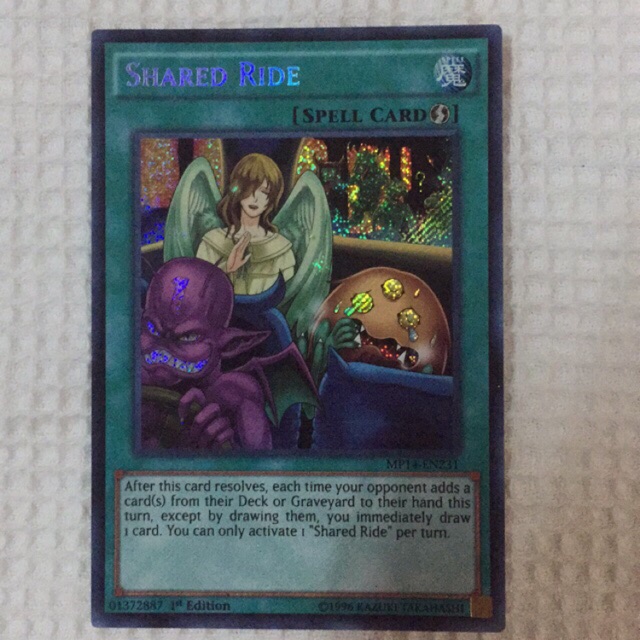 [Thẻ bài yugi] bài phép thuật Shared Ride - MP14