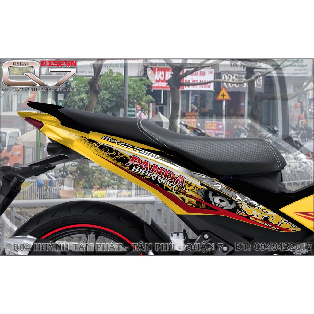 TEM RỜI EXCITER 150 PANDA