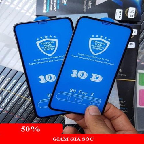 ⚡RẺ VÔ ĐỊCH⚡(Sỉ) KÍNH CƯỜNG LỰC 10D,11D IPHONE LOẠI TỐT full màn hình